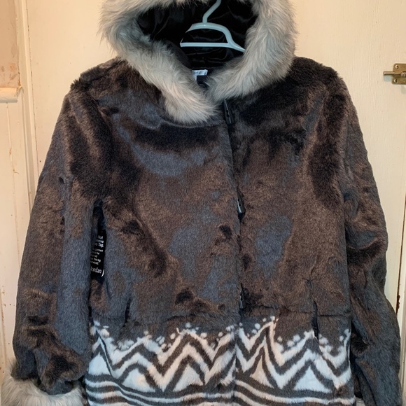 K Jordan Jackets & Blazers - Faux Fur Jacket